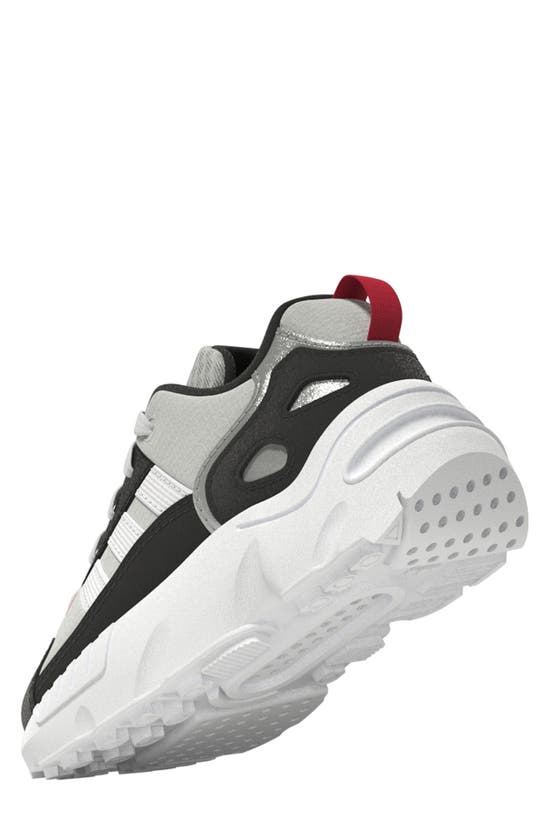 Kids' Zx 22 Sneaker In Black/ White/ Vivid Red