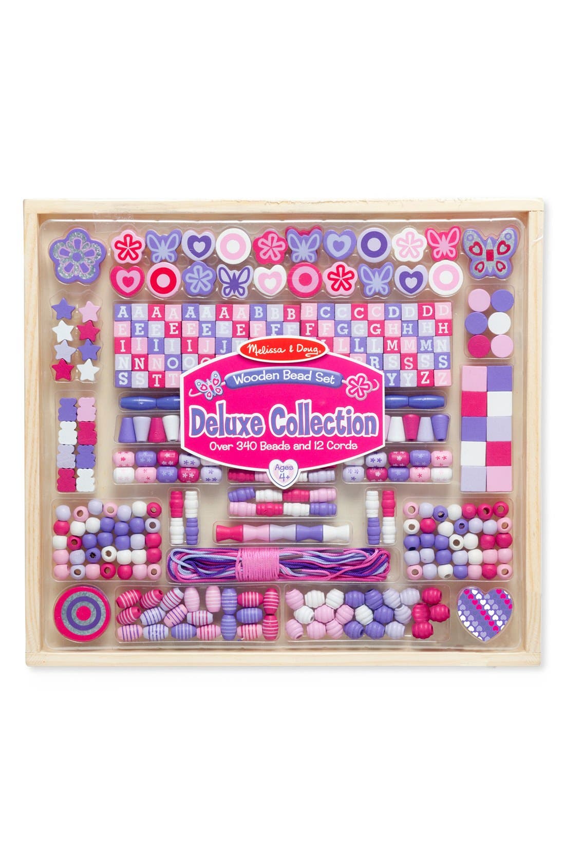 UPC 000772094931 product image for Girl's Melissa & Doug Wooden Bead Set | upcitemdb.com