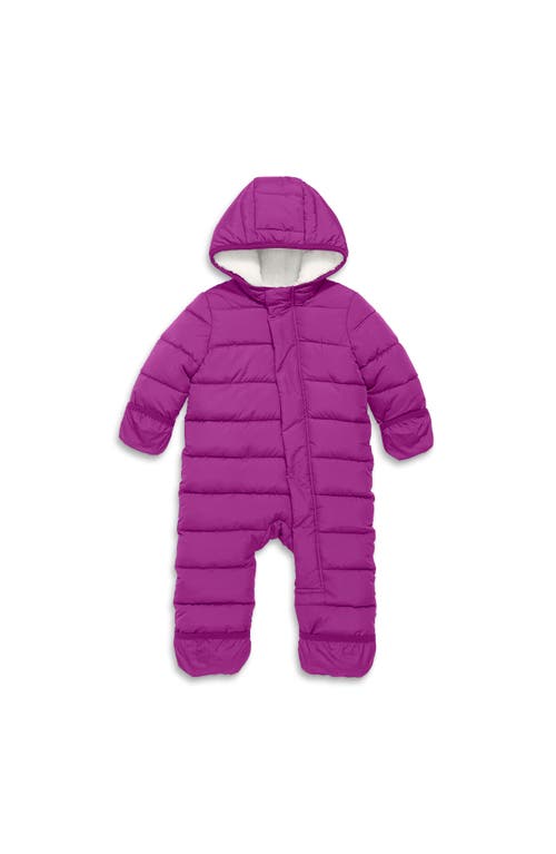 Shop Primary Baby Parka Puffer Suit In Boysenberry