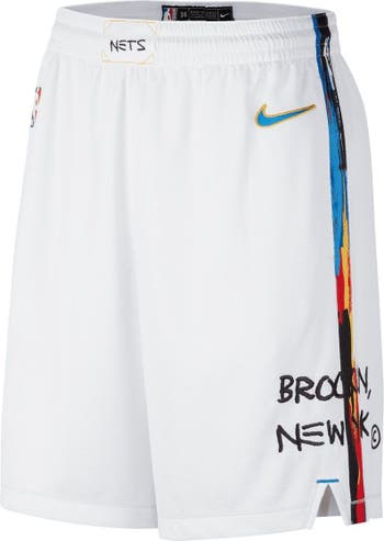 Men's Chicago Bulls Nike White 2019/20 Icon Edition Swingman Shorts