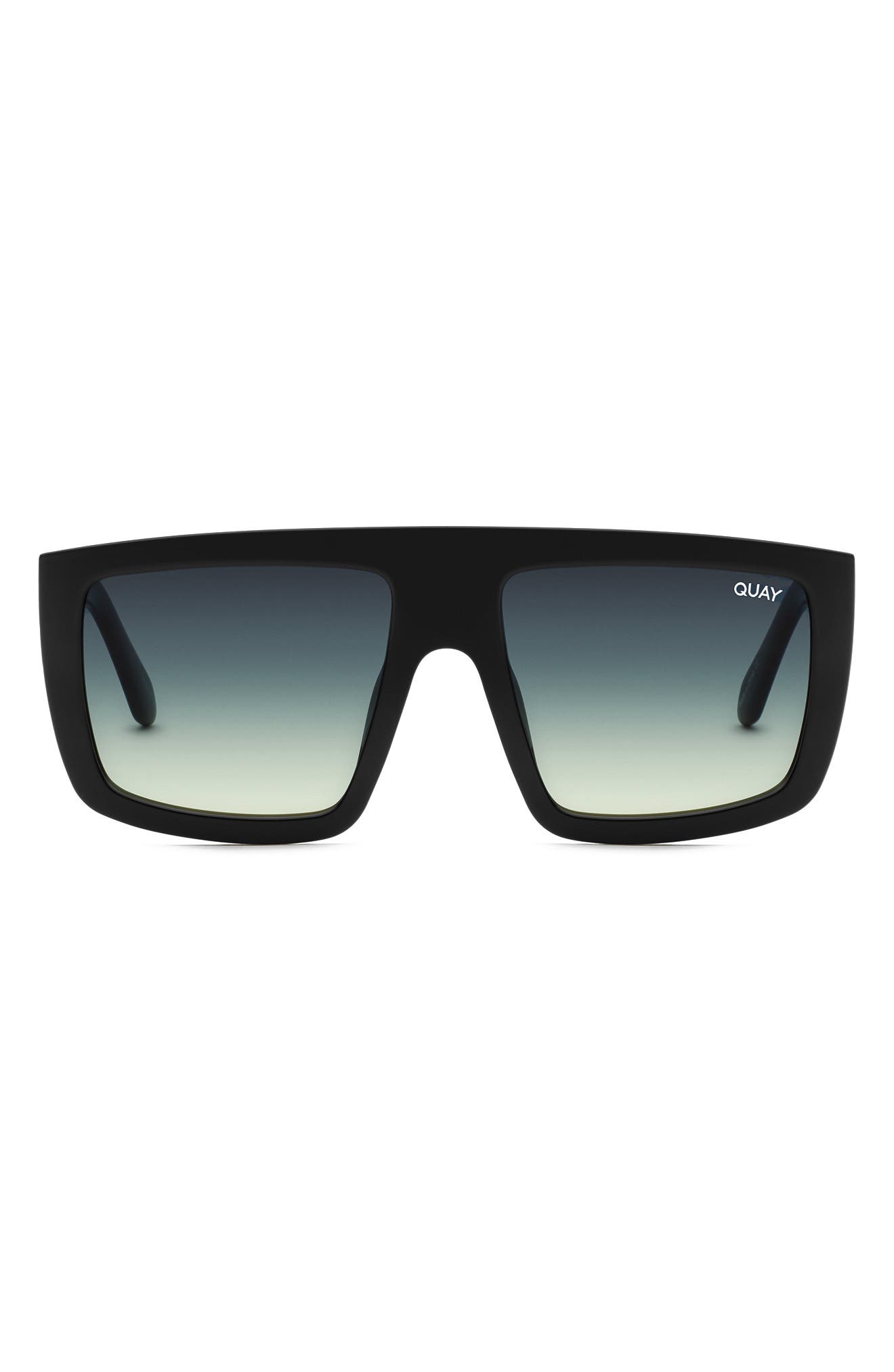 Large Big Dark Lens Square FLAT Zz TOP BarNun Designer Oversized Sunglasses L 
