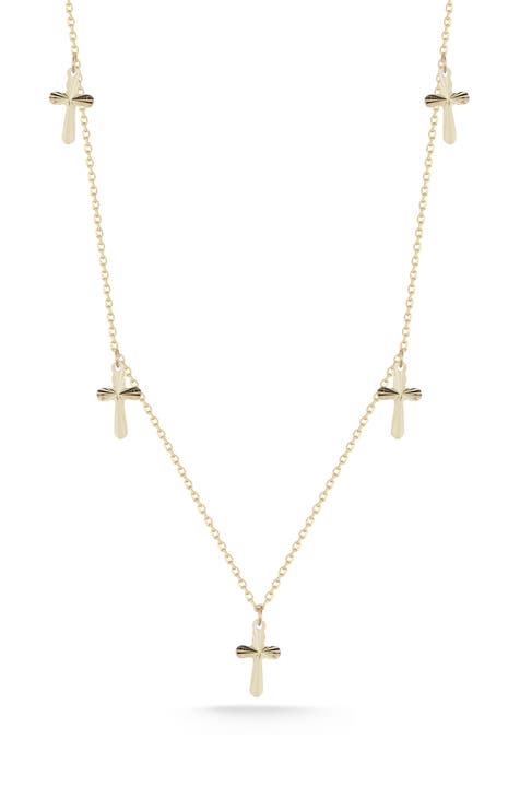 Stick Together Dainty Cactus Necklace | Bryan Anthonys 14K Gold