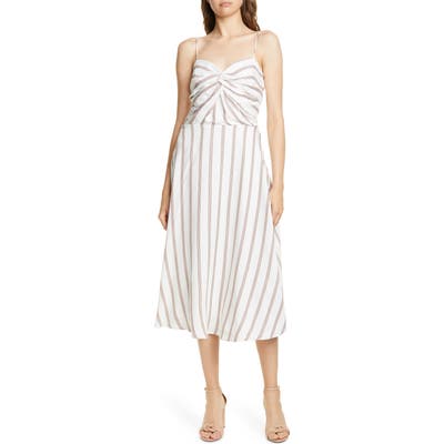 Joie Chalten Stripe Sundress, Ivory