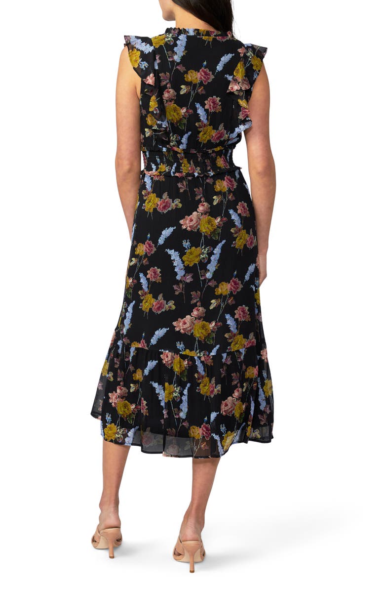 PAIGE Katharina Sleeveless Silk Chiffon Dress | Nordstrom