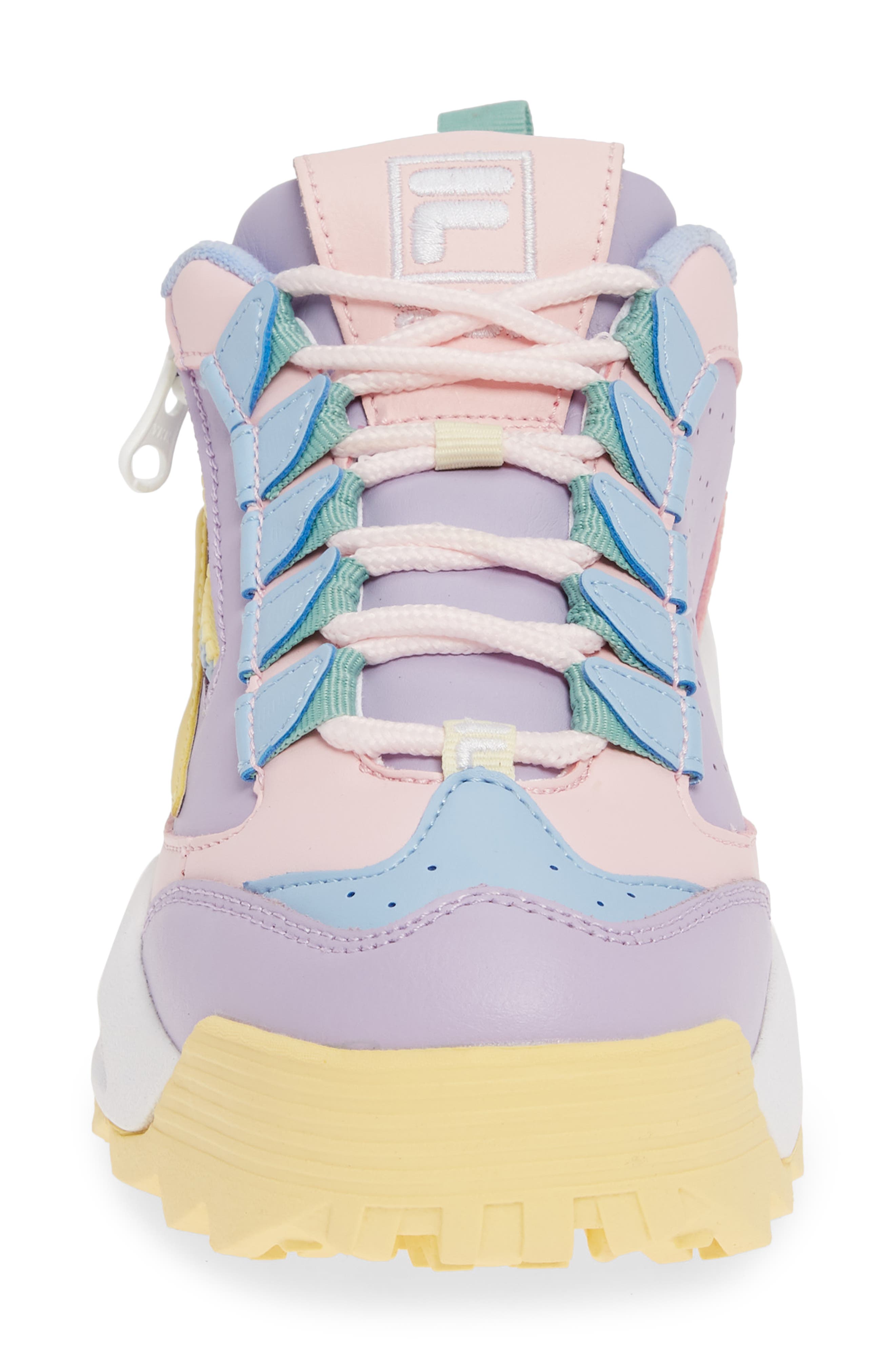 fila disruptor 3 colorblock zip sneaker