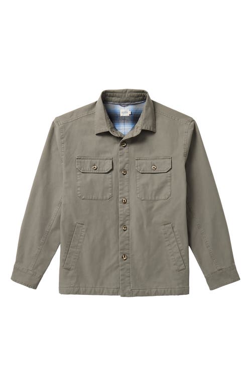 FAIR HARBOR FAIR HARBOR MONTAUK STRETCH COTTON TWILL SHIRT JACKET 