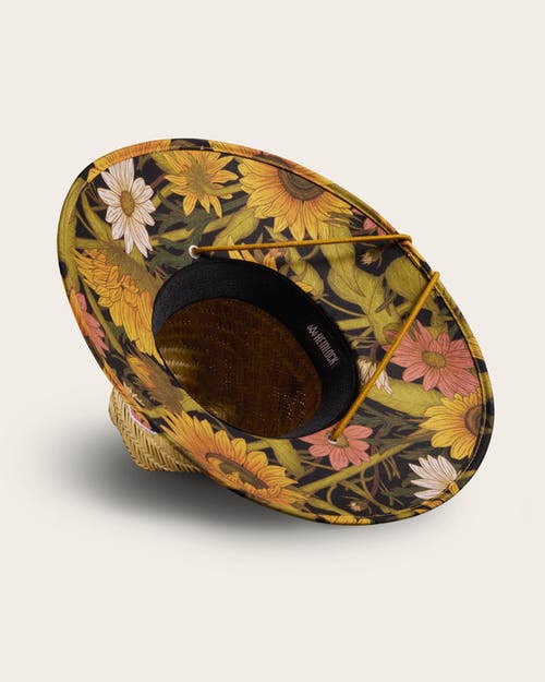 Shop Hemlock Woodstock Straw Lifeguard Hat In Sunflower