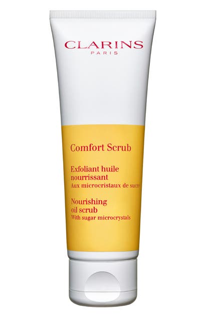 Click to view more detailed imagery on our partner's website Clarins New Comfort Scrub, 1.7-oz. In White