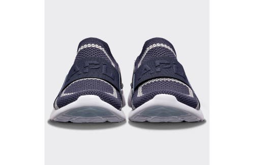 Shop Apl Athletic Propulsion Labs Techloom Bliss Slip-ons In Navy/white/navy