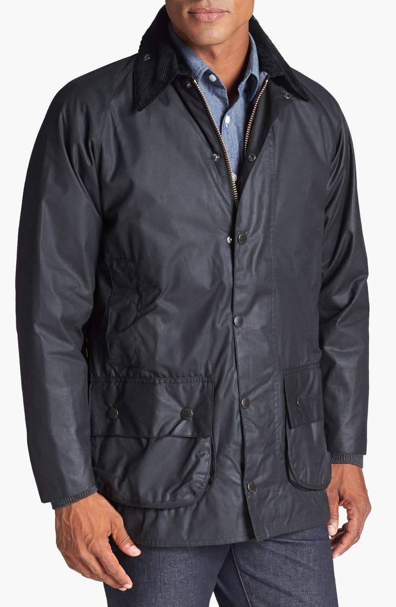 Barbour 'Beaufort' Regular Fit Weatherproof Waxed Jacket | Nordstrom