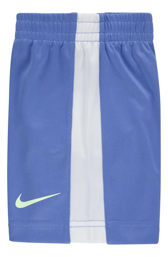 Shop Nike Kids' Dri-fit Just Do It Graphic T-shirt & Shorts Set In  Polar