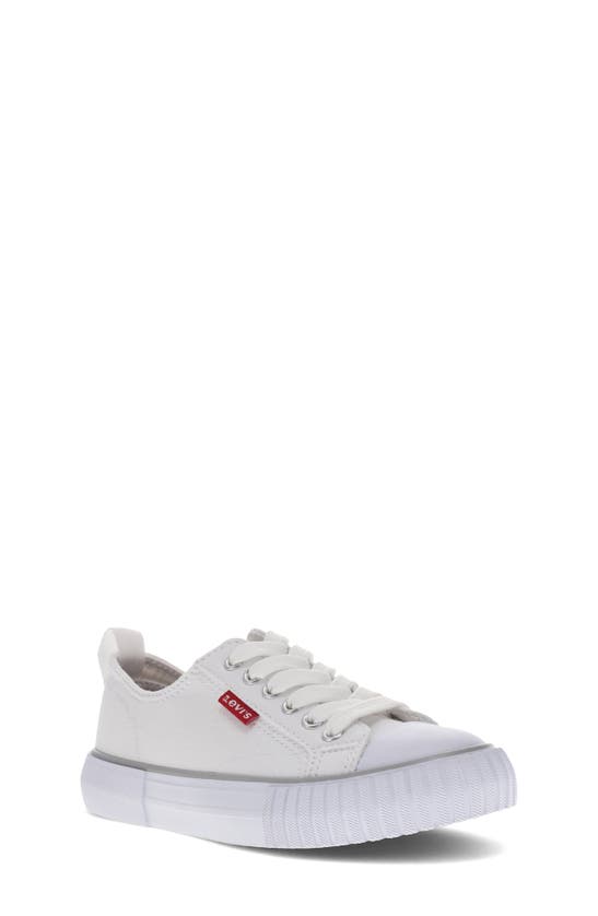 Levi's® Kids' Anikin Canvas Sneaker In White