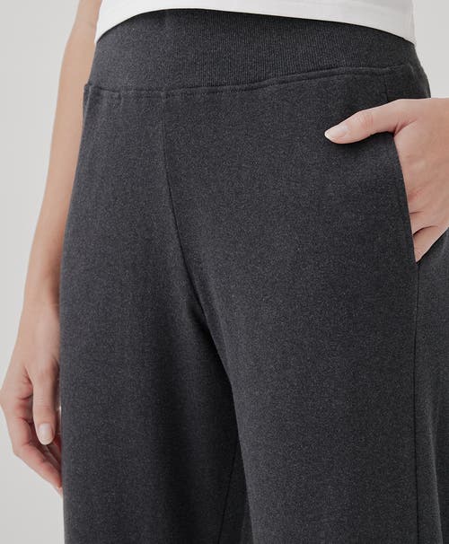 Pact Organic Cotton Airplane Pant In Charcoal Heather