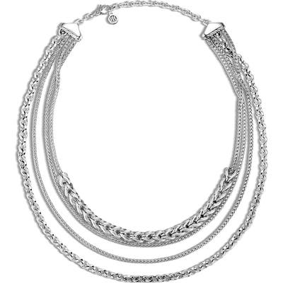 John Hardy Classic Chain Multi-Row Necklace