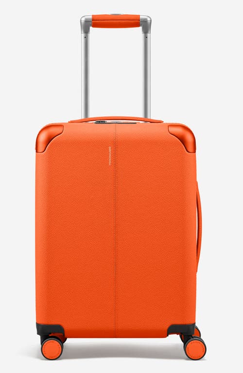 Shop Maison De Sabre Maison De Sabré The Carry On Suitcase In Manhattan Orange