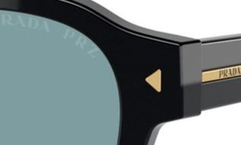 Shop Prada 52mm Polarized Phantos Sunglasses In Black