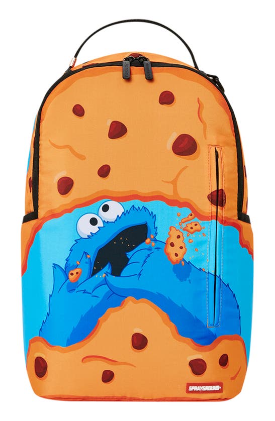 Sprayground Kids' Sesame Street Cookie Monster Snack Attack Backpack In