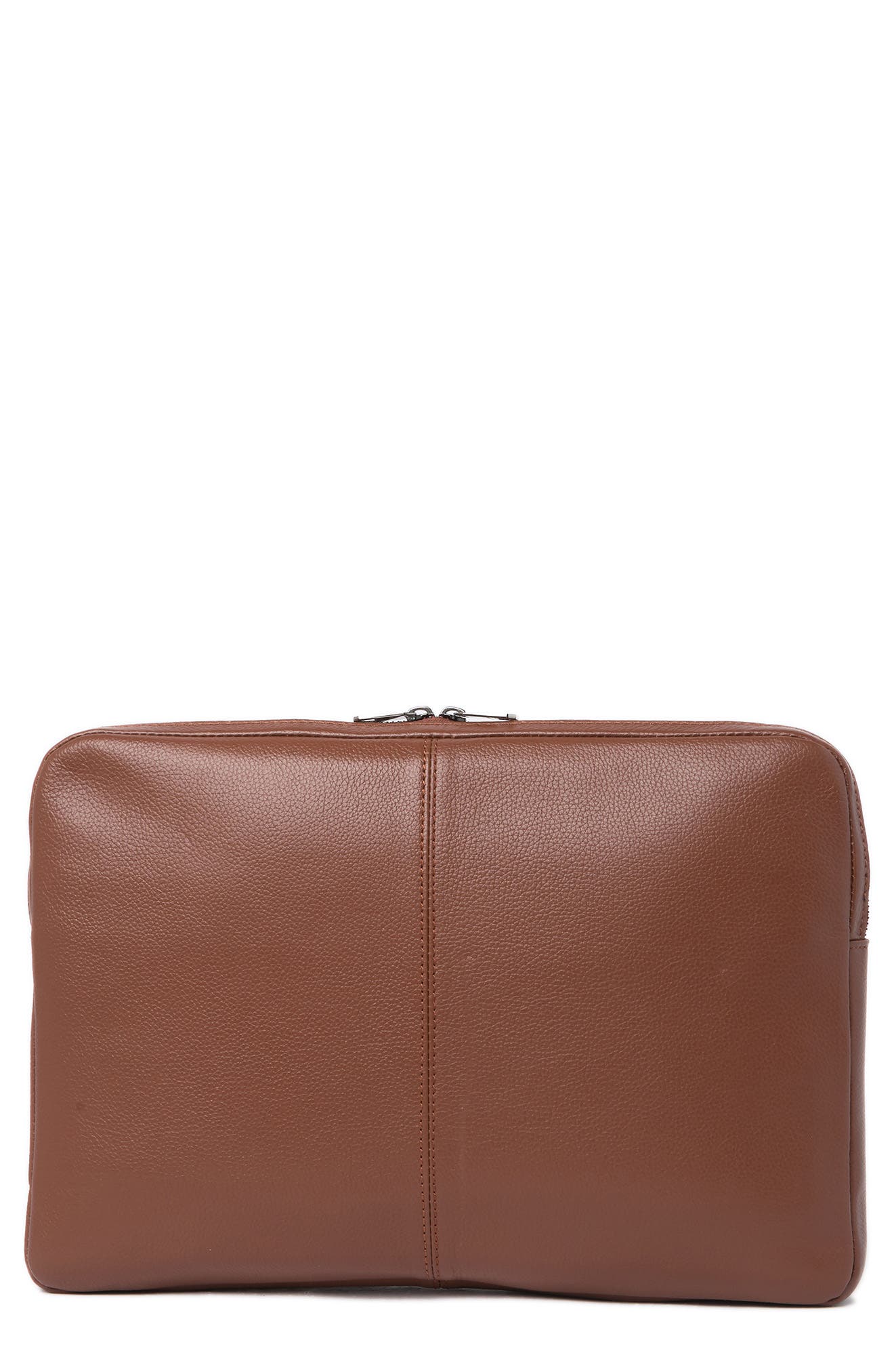 Bugatti Beyond Day Pebbled Leather Bag In Cognac