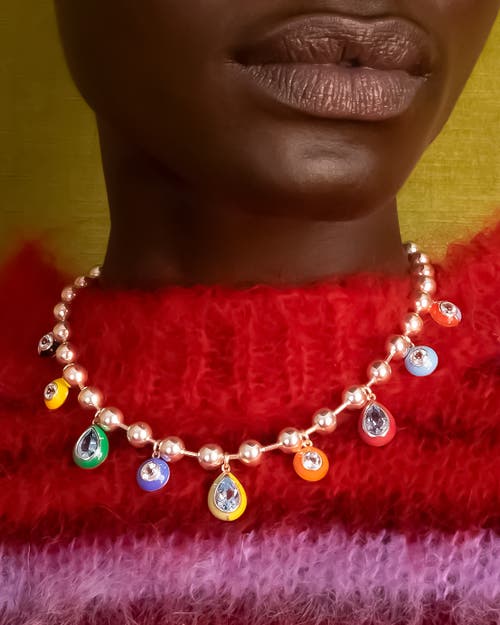 Fry Powers Lydia Collar Necklace In Rainbow Multi