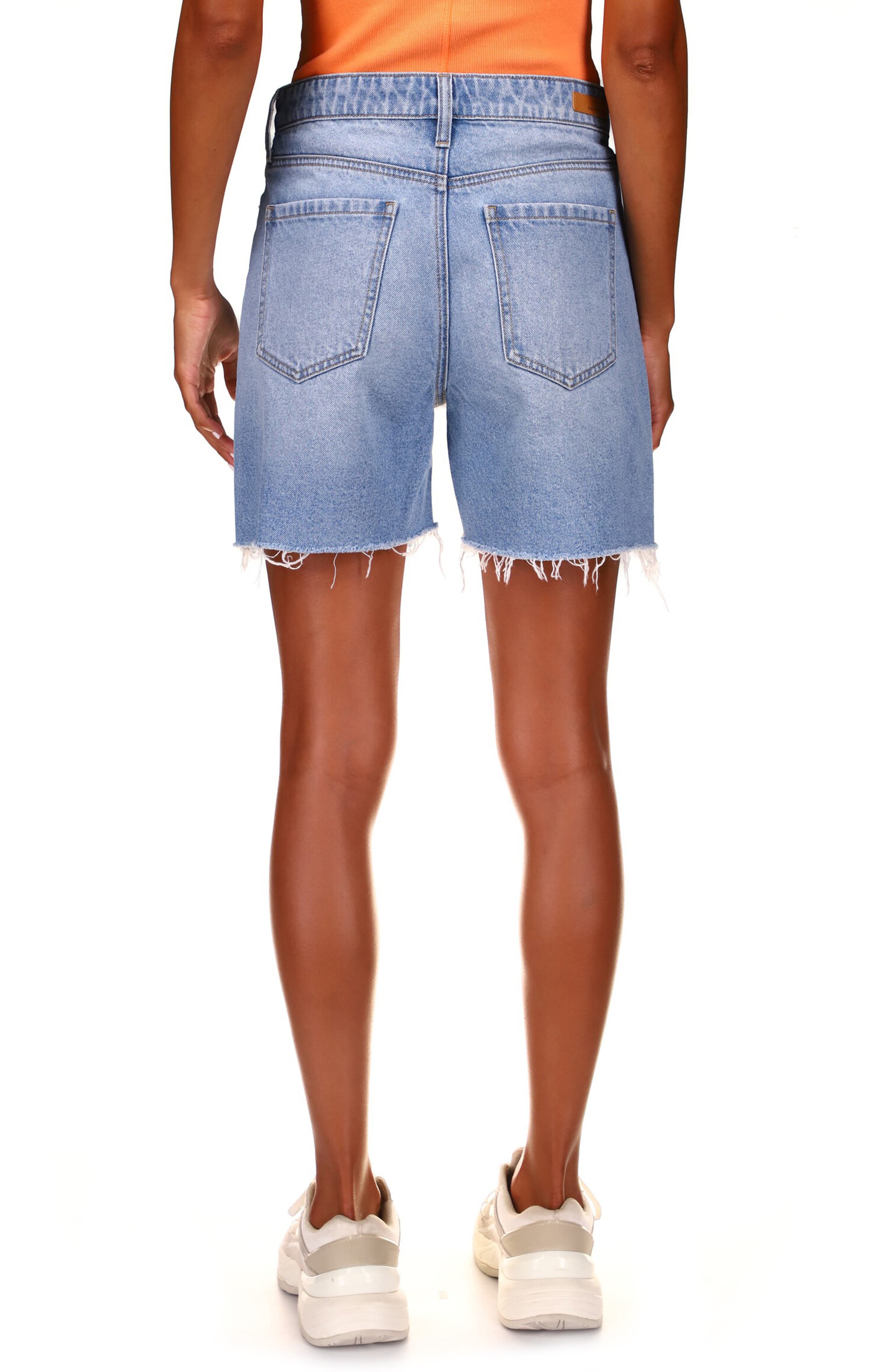 Sanctuary Sidewalk Ridged Denim Shorts 