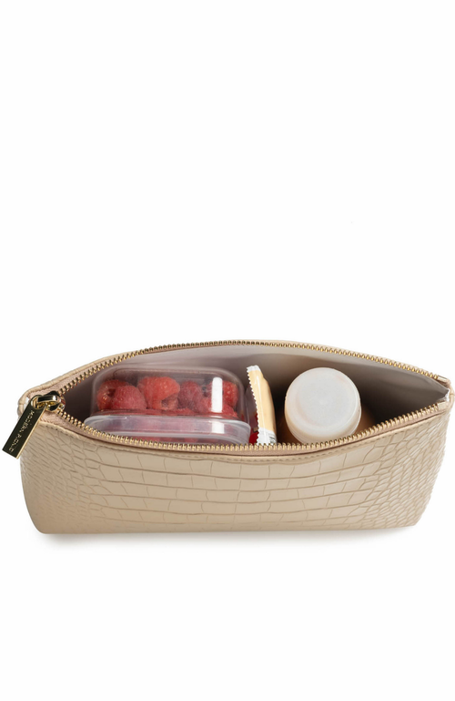 Modern Picnic The Snacker In Cream Croc