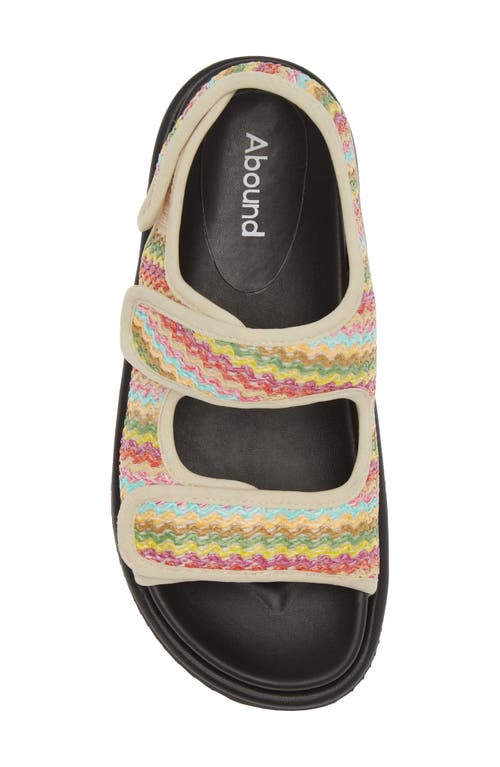 Shop Abound Chance Sandal In Yellow Clover Multi