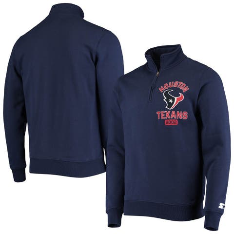 Men's Starter Gray/Navy Dallas Cowboys NFL 100 Thursday Night Lights  Quarter-Zip Breakaway Jacket