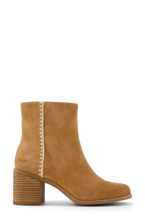 Shop Toms Evelyn Bootie In Brown