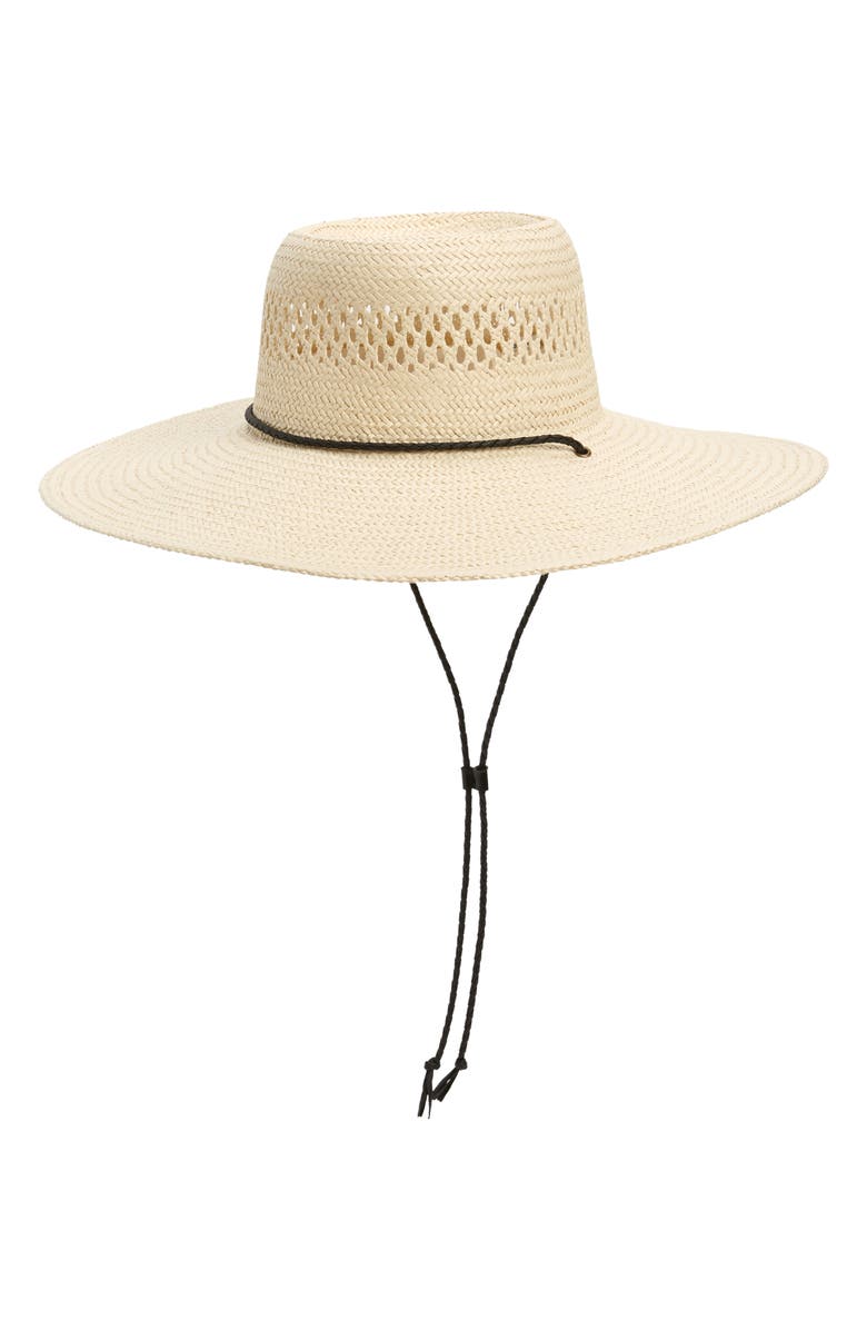MADEWELL Stampede Straw Hat, Main, color, NATURAL STRAW