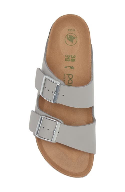 Birkenstock Arizona Platform Slide Sandal In Stone Coin