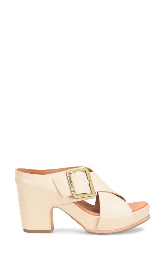 Korkease Samara Block Heel Platform Sandal In Natural F/ G ModeSens