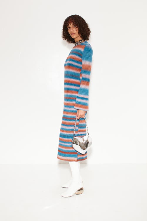 Shop Simonmiller Axon Knit Dress In Matisse Blue Multi