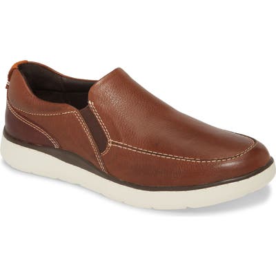 Johnston & Murphy Farley Slip-On- Brown
