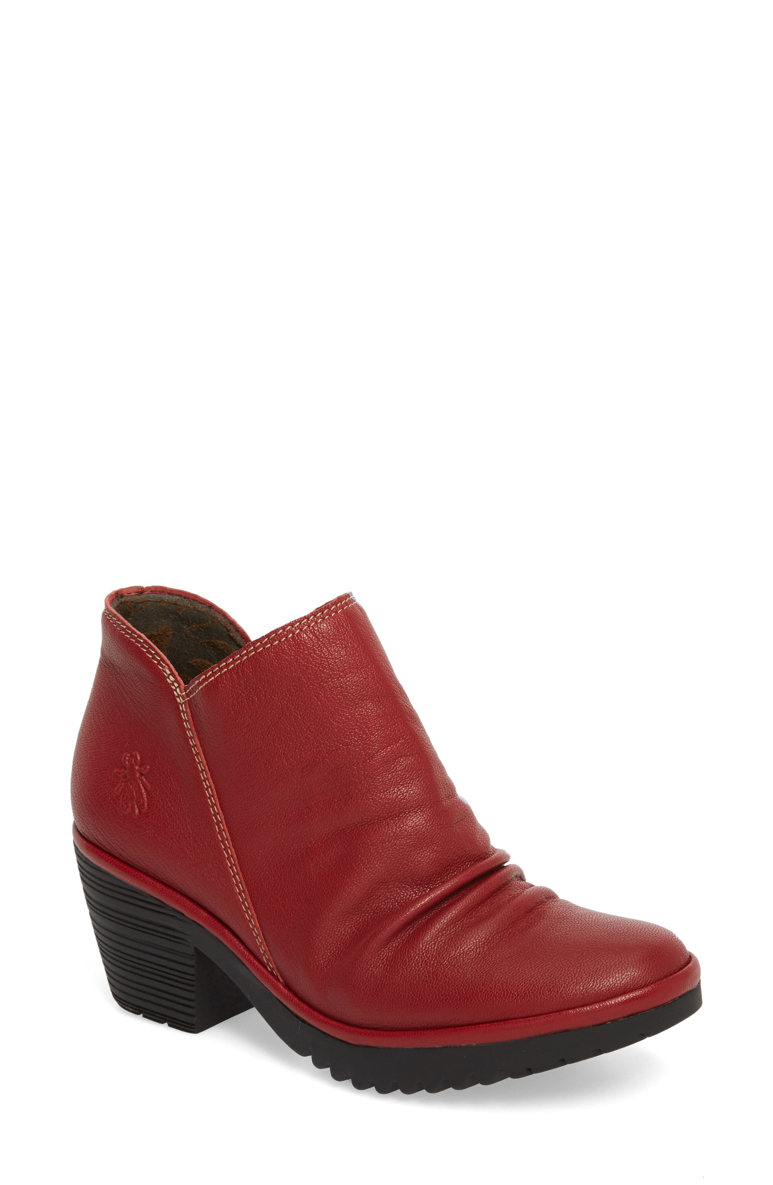 Fly London Wezo Bootie - Red