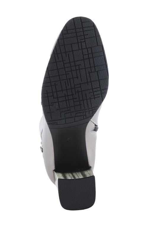 Azura By Spring Step Fabulosa Bootie In Pewter