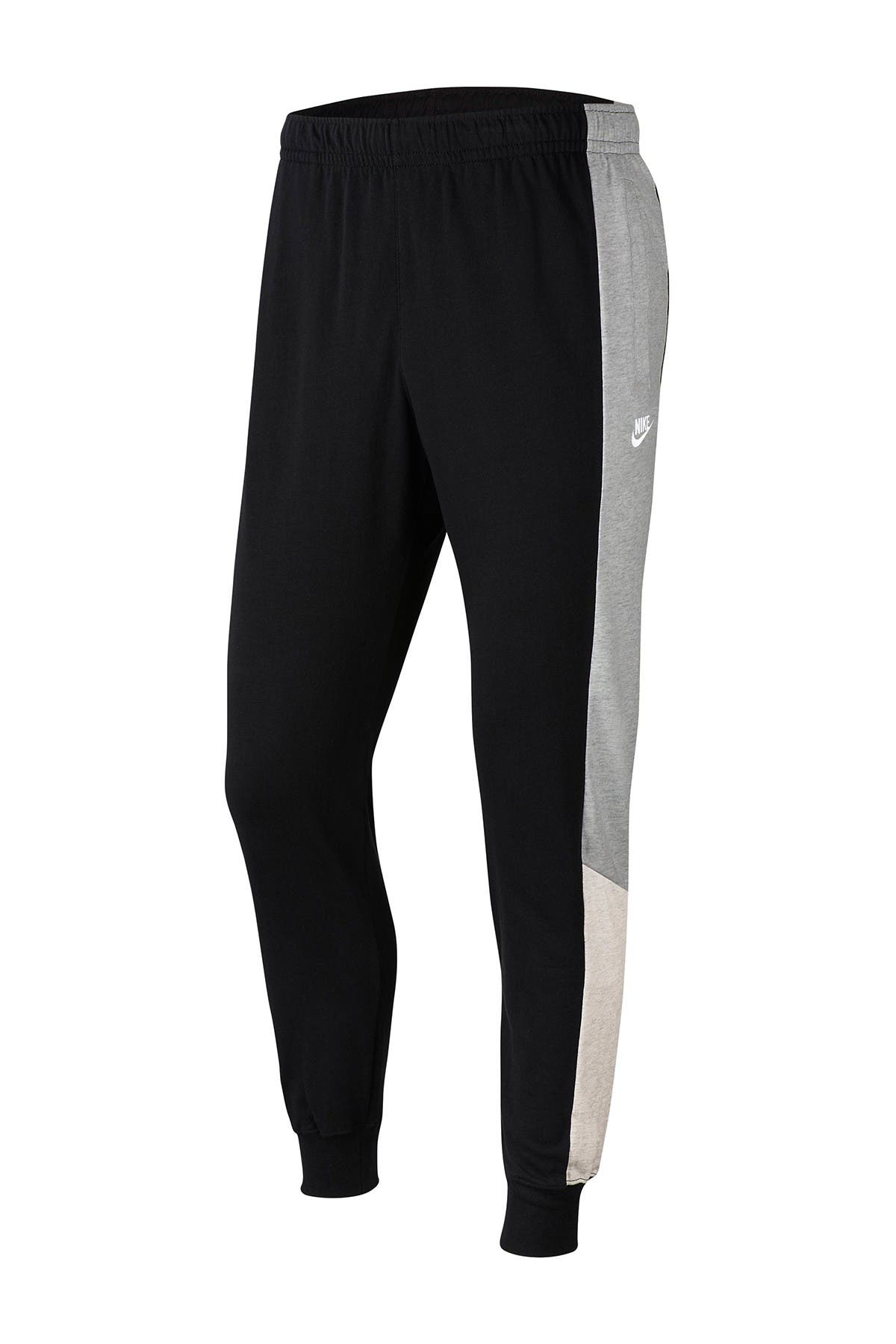 nike color block joggers