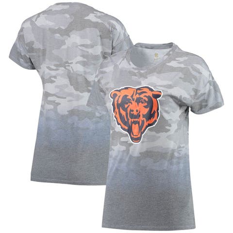 Outerstuff Juniors Gray/Scarlet San Francisco 49ers Beth Camo Dip-Dye T-Shirt Size: Small