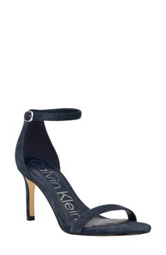 Calvin klein logo heels new arrivals