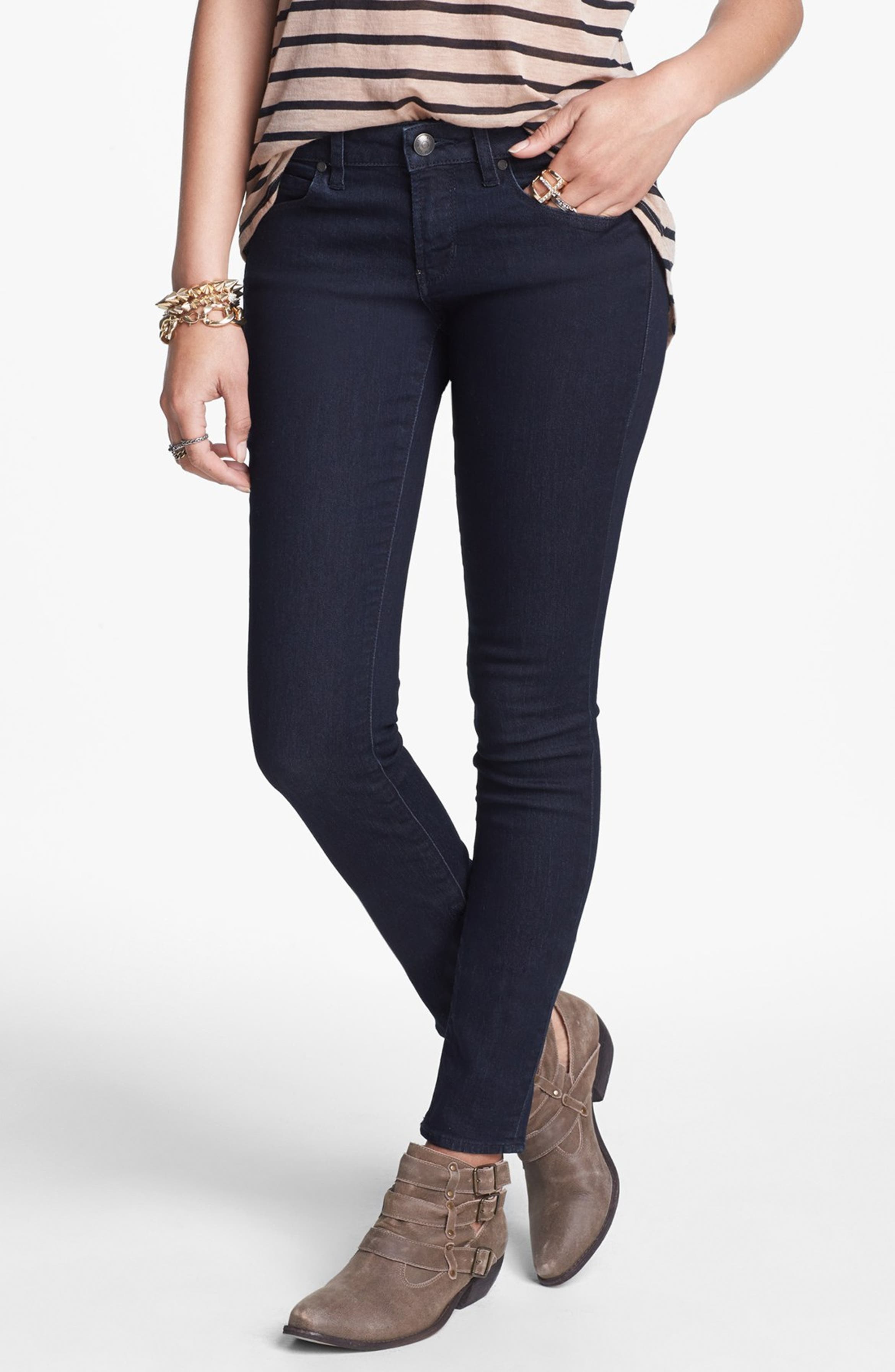 Articles of Society 'Lana' Skinny Jeans (Dark) (Juniors) | Nordstrom