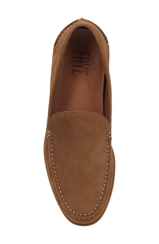 Shop Frye Mason Loafer In Almond