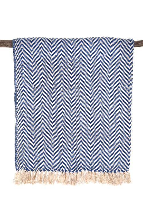 The Nascent Cara Throw Blue In Blue