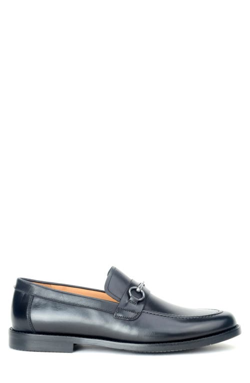 Warfield & Grand Colby Leather Loafer In Black