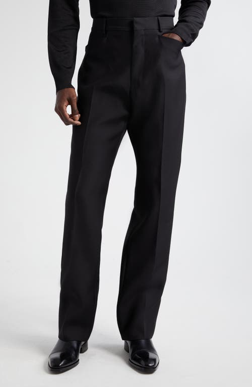 TOM FORD Atticus Wool & Silk Organza Trousers Black at Nordstrom, Us