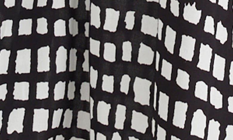 Shop Brave + True Brave+true Rosselini Windowpane Print Midi Shirtdress In Baseline