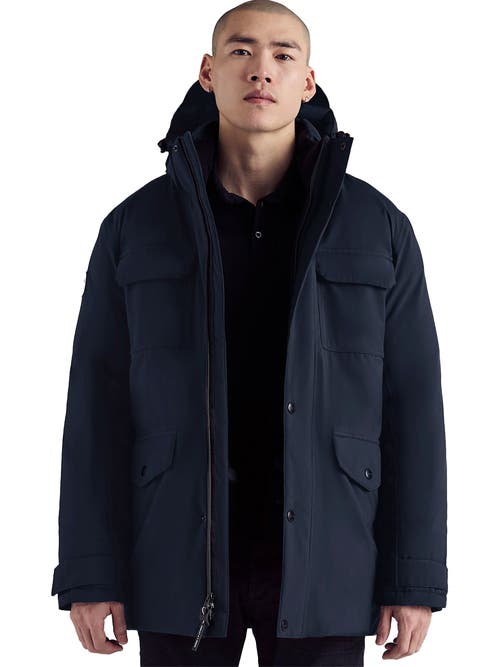 Shop Triple F.a.t. Goose Down Parka In Navy