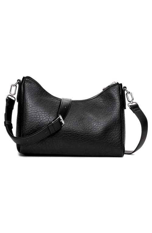 Shop Desigual Goodall Faux Leather Shoulder Bag In Black