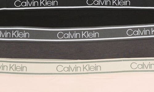 Calvin Klein Comfort Hipster In Hy5 Black/nym