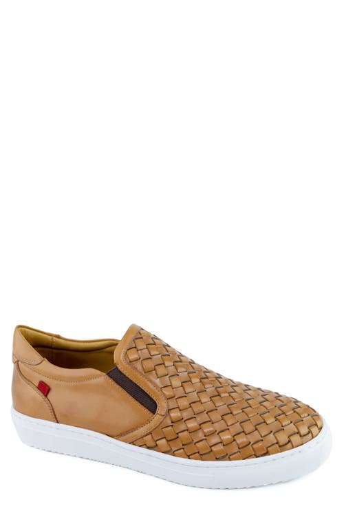 Shop Marc Joseph New York Crawford Ave Slip-on Sneaker In Cognac