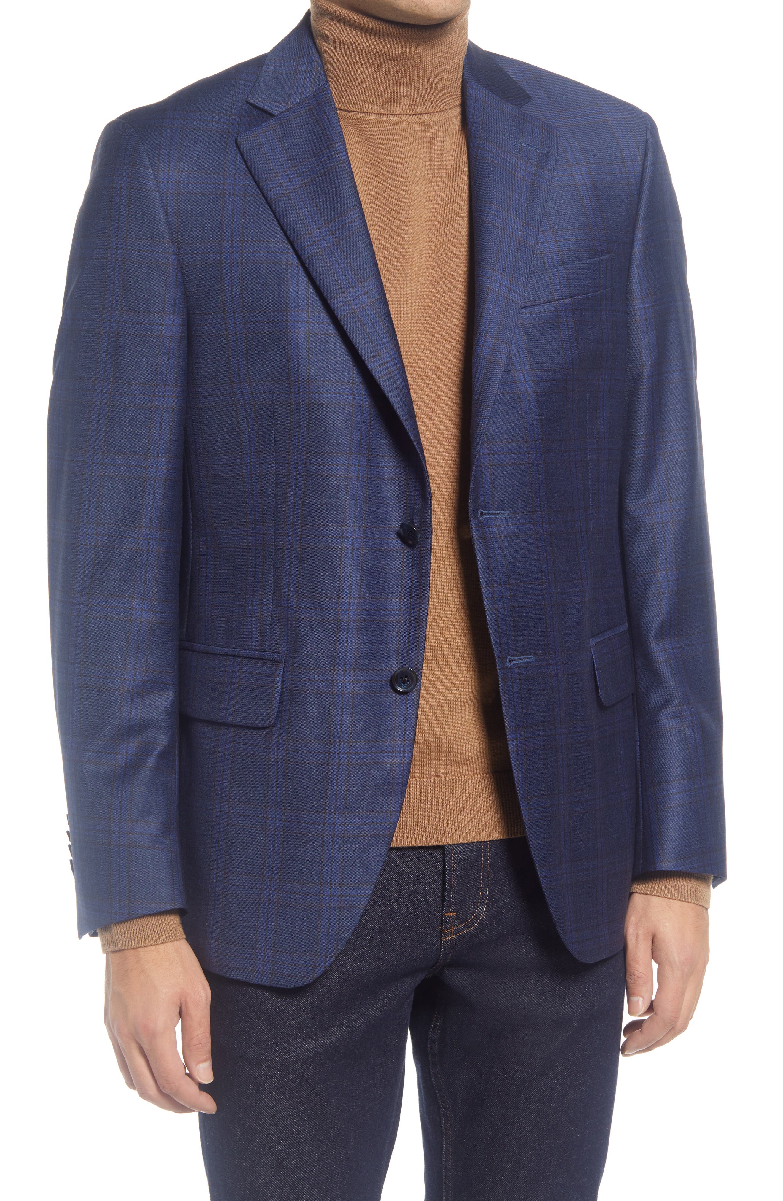 peter millar windowpane sport coat