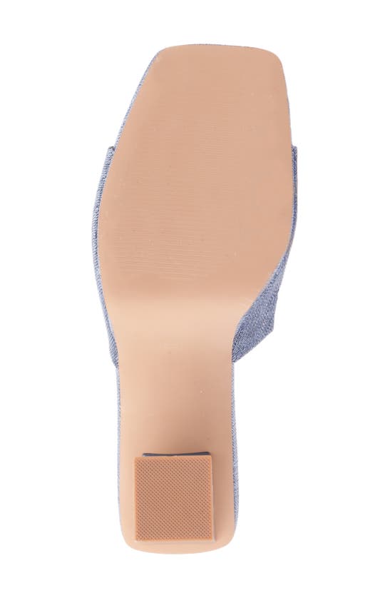 Fashion To Figure Teresa Heel Sandal In Indigo